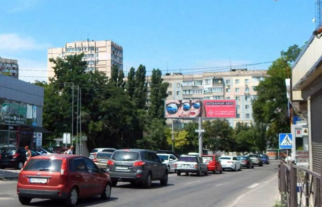 Суперборд 12x3,  №191 ул.Днепропетровская дорога - Выезд с Крыжановки в центр, сфера