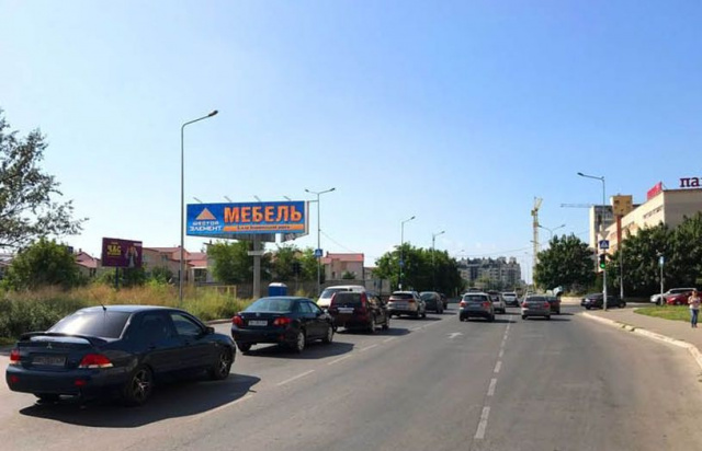 Щит 12x3,  (в)№503 пр ул. Сахарова/ ул. Заболотного с Поселка в город
