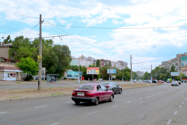 Щит 6x3,  вул. Балківська / вул.Ольгіївська