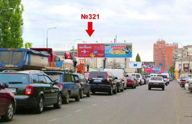 Призма 12x3,  №321лев ул. Балковская -ул. Дальницкая в центр суп-т Фоззи